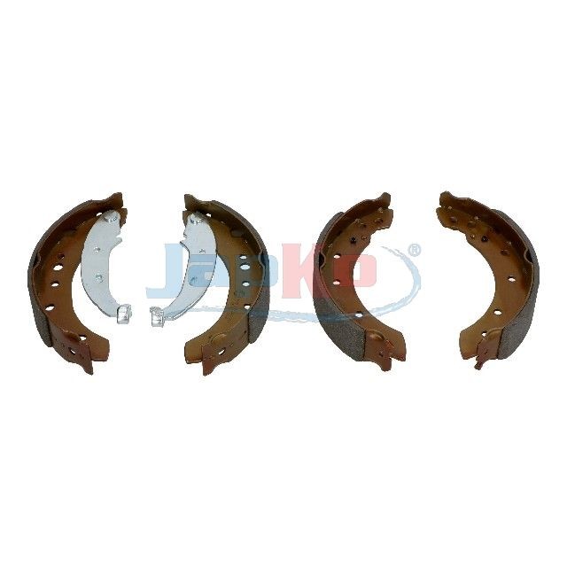 JAPKO 550613: Juego de zapatas de frenos Eje trasero, 205mm