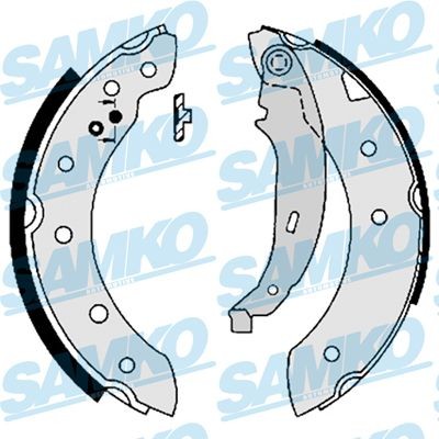 SAMKO 87130: Juego de zapatas de frenos
