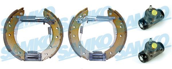SAMKO KEG408: Juego de zapatas de frenos EASY KIT