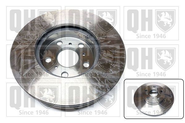 QUINTON HAZELL BDC4644: Disco de freno Ø: 255mm, ventilado, Ø: 255mm