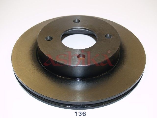 ASHIKA 60-01-136: Disco de freno Eje delantero, Ø: 232mm, ventilado, Ø: 232mm