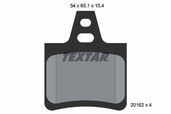 TEXTAR 89000500: Kit de discos de freno y pastillas CERA TEC Ø: 224mm, macizo