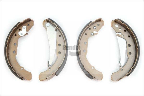 BENDIX Braking BXS1054: Juego de zapatas de frenos sin accesorios, con accionador, con palanca freno de mano
