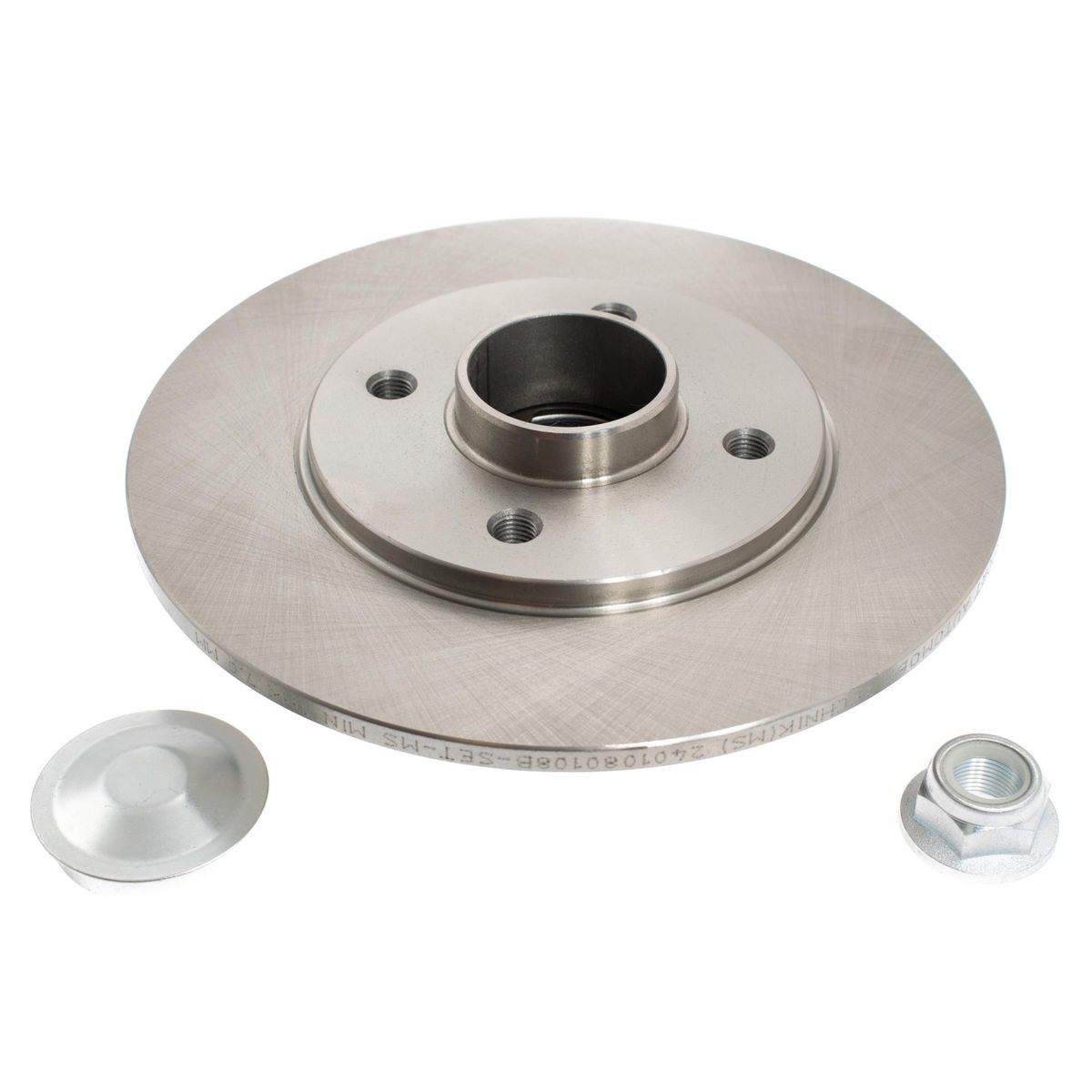 MASTER-SPORT 2401080108B-PCS-MS: Disco de freno Eje trasero, Ø: 238mm, macizo, Ø: 238mm, con cojinete rueda, con anillo sensor ABS