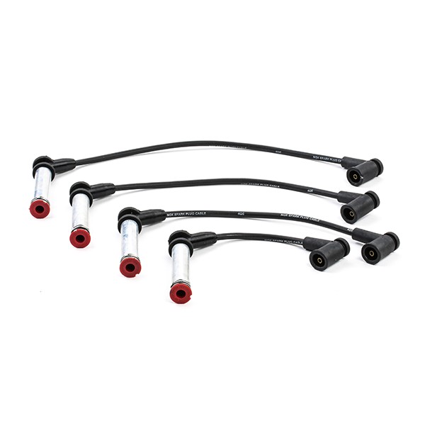 NGK 6317: Kit cavi candele nero