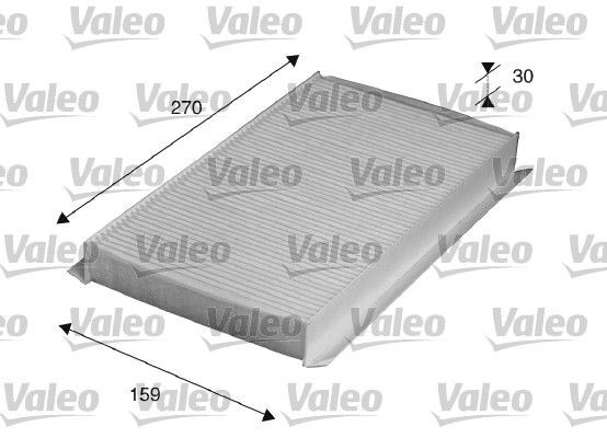 VALEO 715518: Filtr, vzduch v interiéru filtr částic CLIMFILTER COMFORT