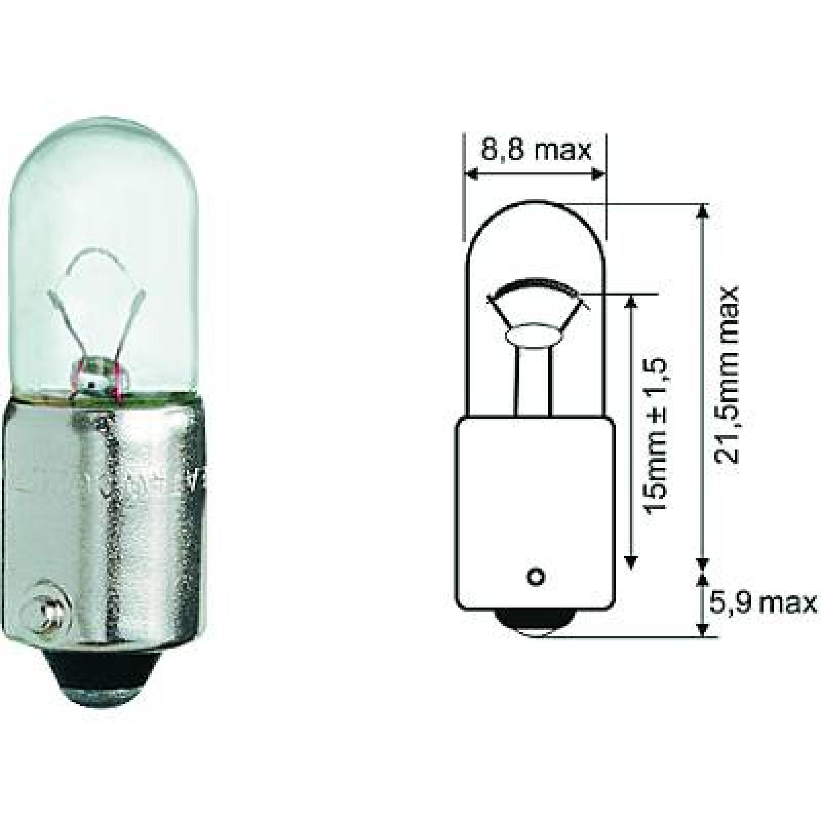 DIEDERICHS LID10073: Glühlampe, Innenraumleuchte