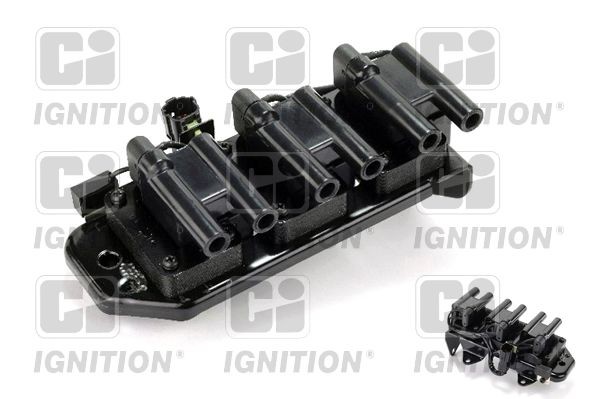 QUINTON HAZELL XIC8489: Bobina de encendido CI 4polos, con pinza/grapa