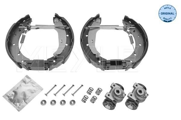 MEYLE 11-14 533 0025: Kit frenos, disco de tambor Eje trasero, con palanca, con cilindro de freno de rueda, con accesorios, ORIGINAL Quality