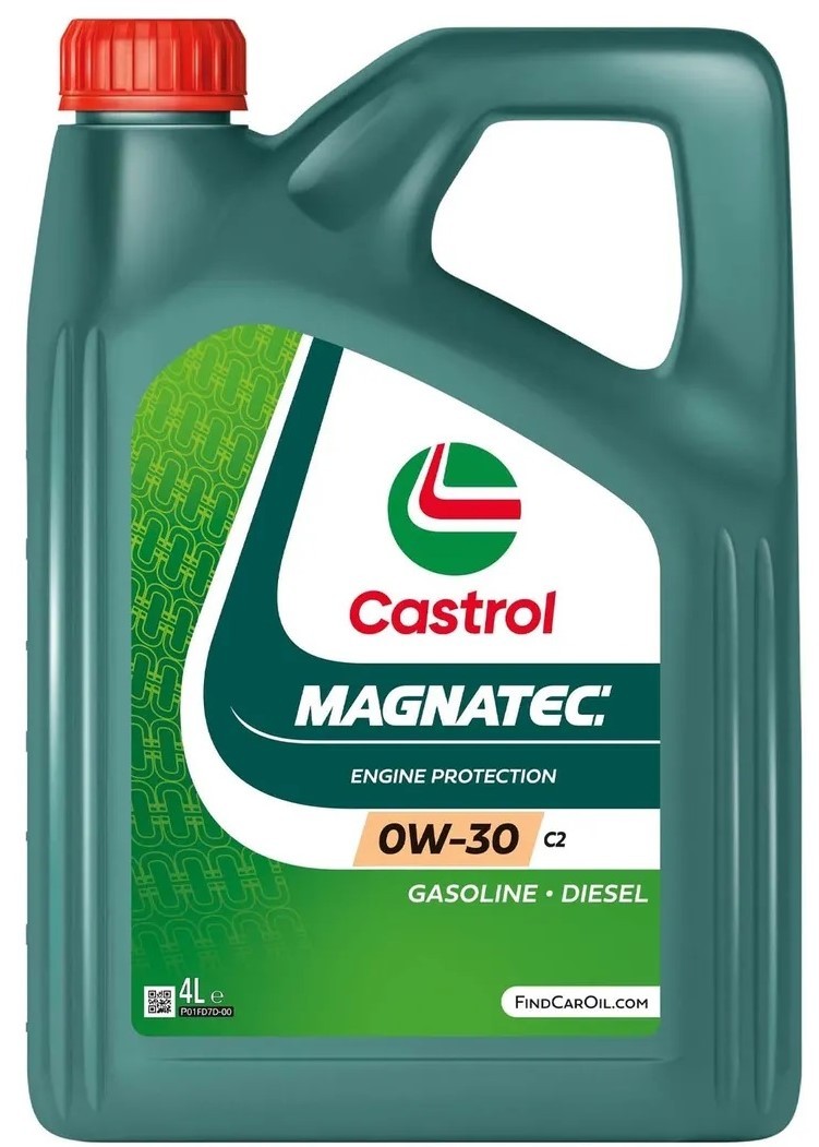 CASTROL 15B322: Variklio alyva Castrol EDGE 0W-30 A3/B4 4l, 0W-30 Magnatec, Start-Stop C2