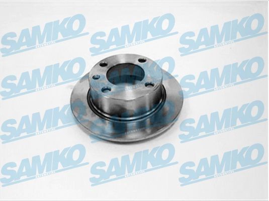 SAMKO C1271P: Disco de freno Ø: 224mm, macizo, Ø: 224mm