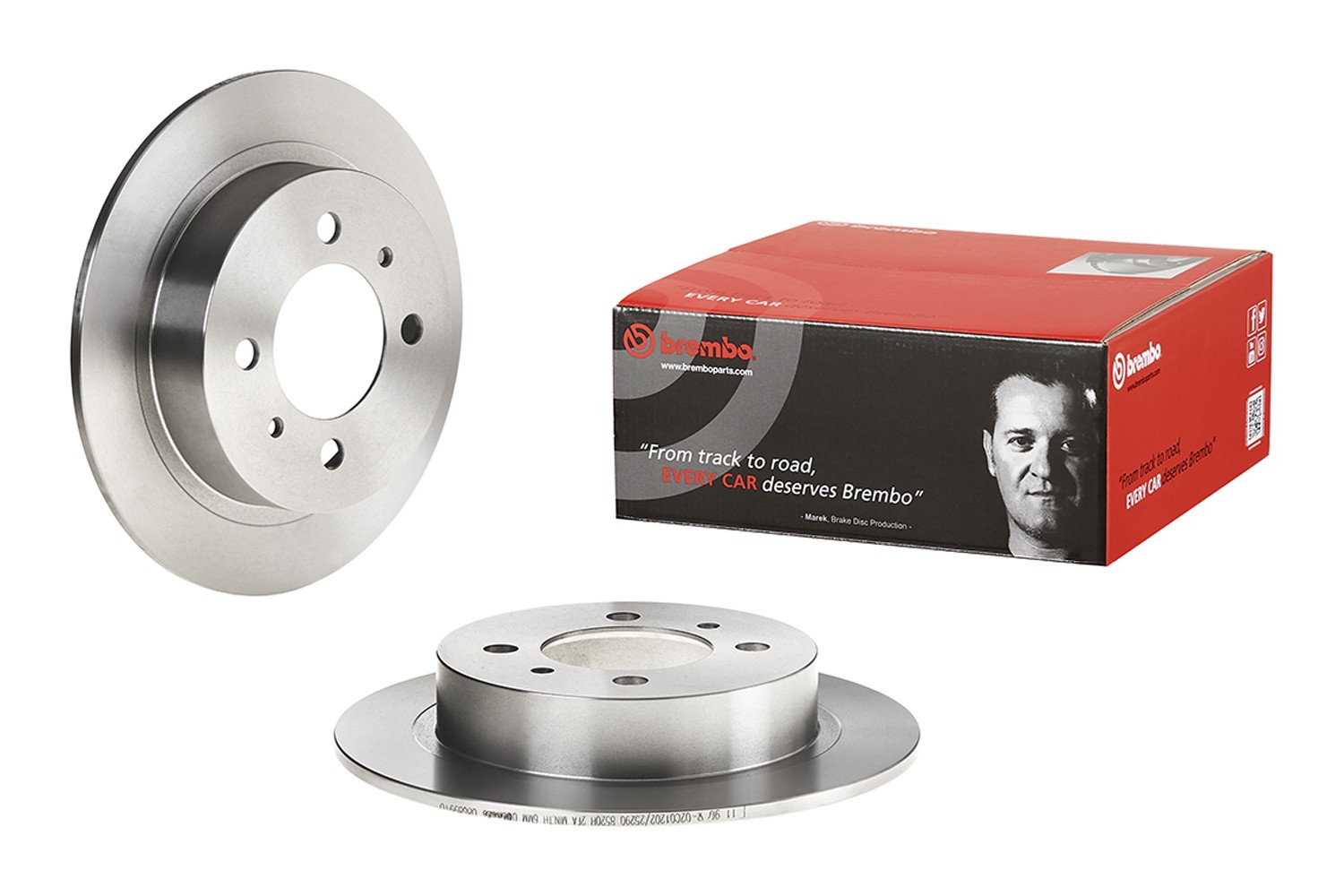 BREMBO 08.6899.10: Disco de freno PRIME LINE Ø: 234mm, macizo, Ø: 234mm Prime