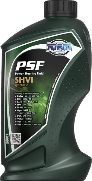 MPM 50001: Olej pro servo-rizeni PSF, SHVI