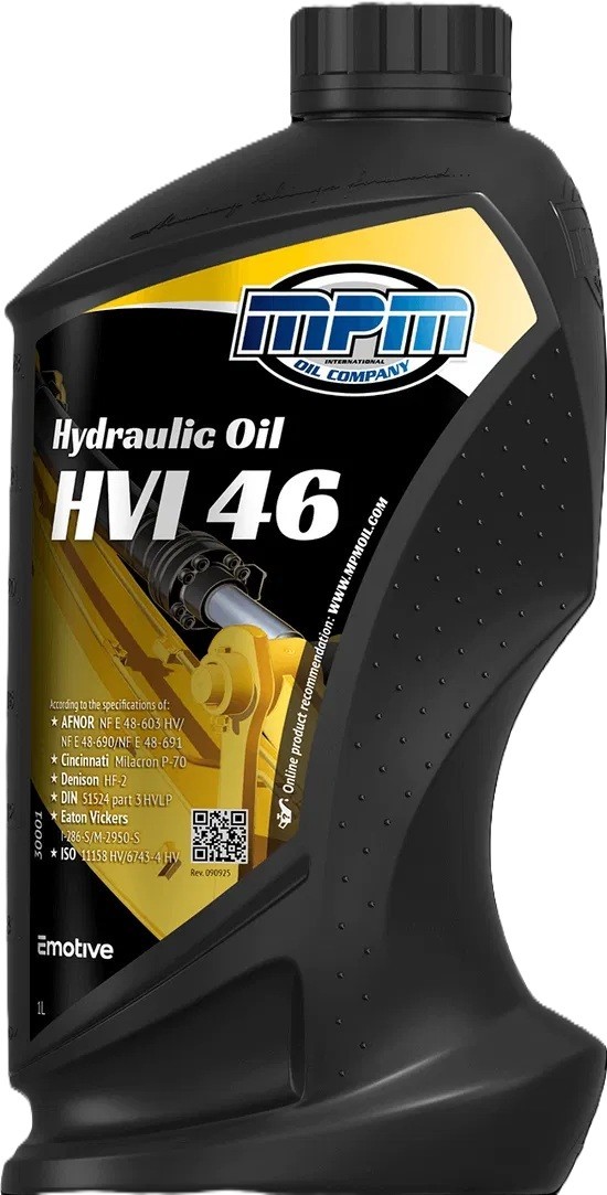 MPM 30001: Hidraulinė alyva Hydraulic Oil HVI 46 Hydraulic, HVI 46