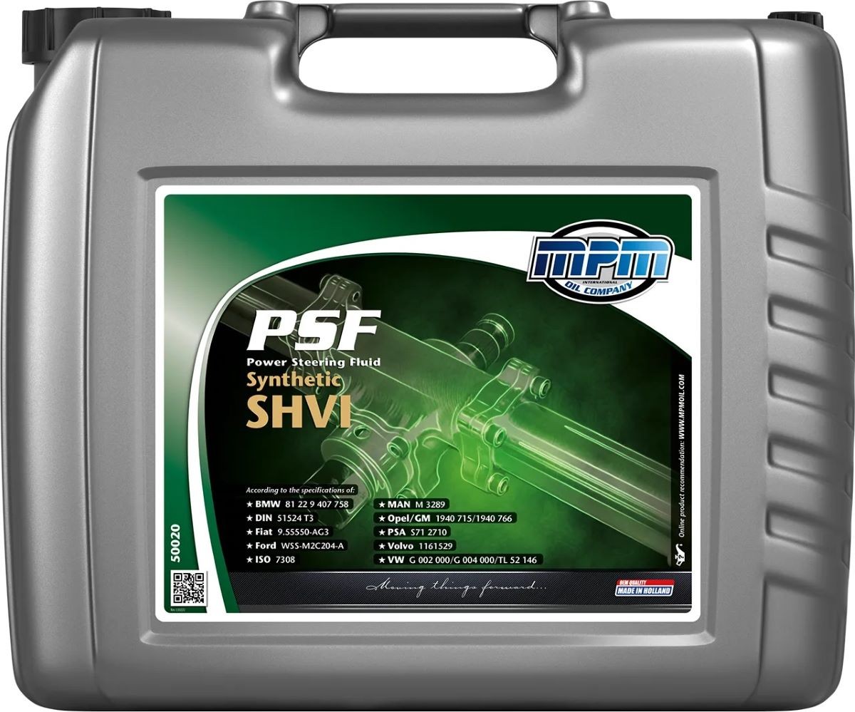 MPM 50020: Olej pro servo-rizeni PSF Power Steering Fluid SHVI Synthetic PSF, SHVI