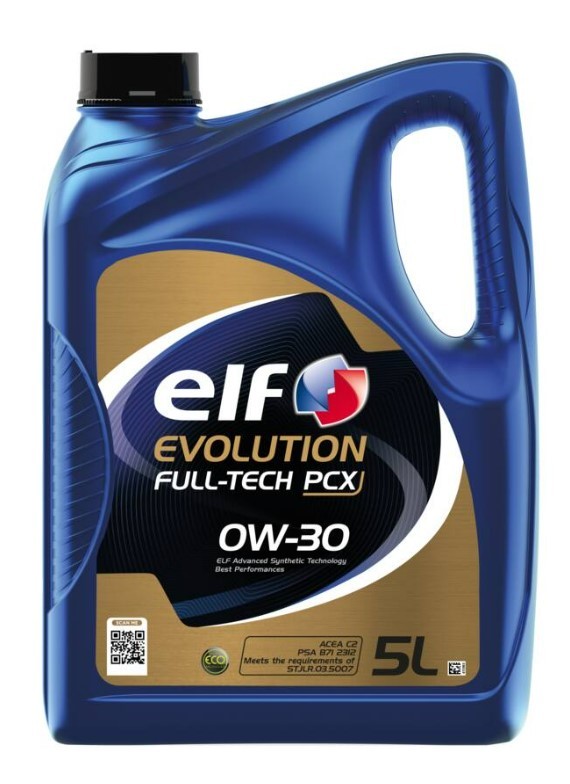 ELF 2230936: Variklio alyva 5l, 0W-30 Evolution, Full-Tech PCX