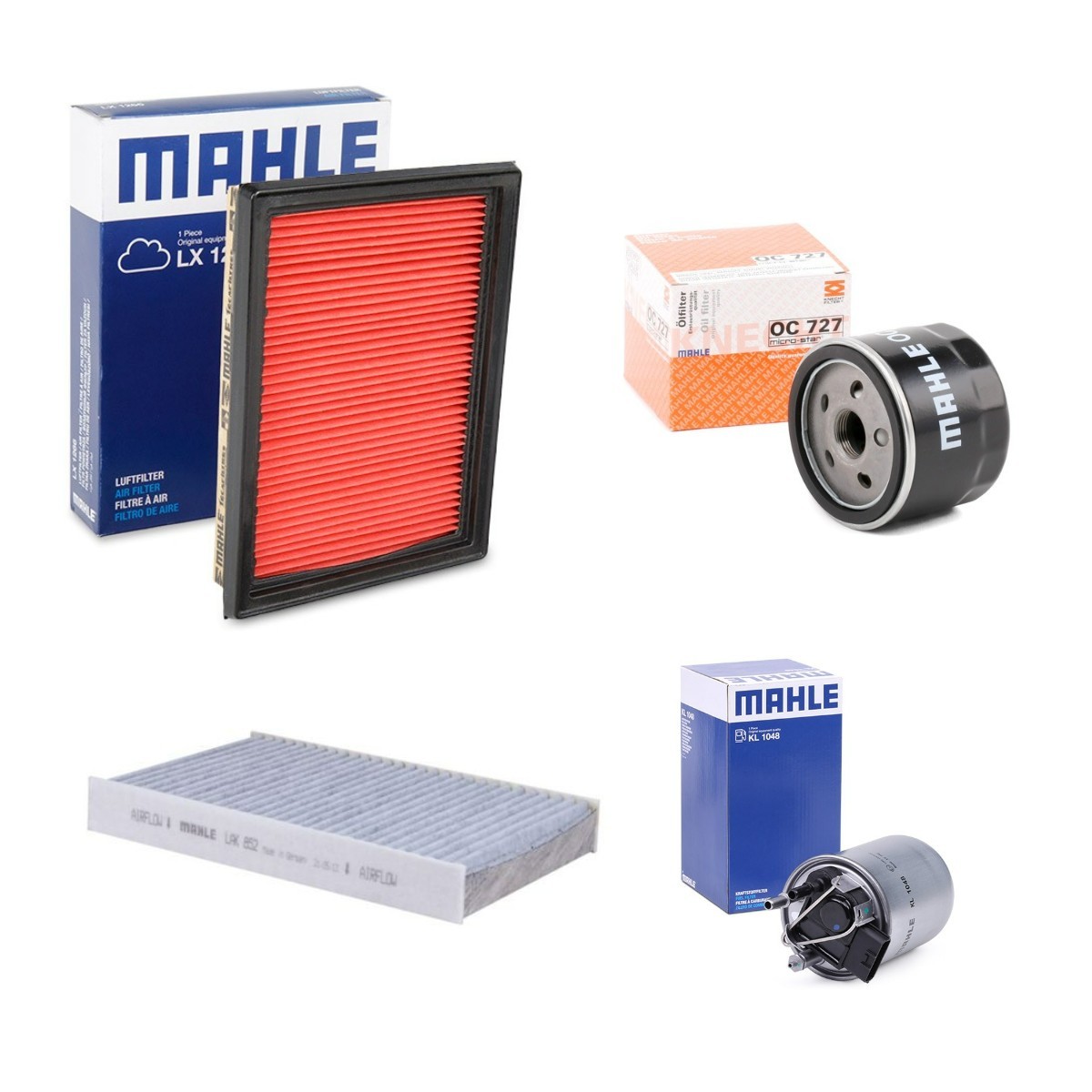 MAHLE MHL4055N0034: Suodatinsarja