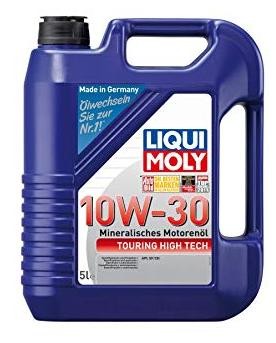 LIQUI MOLY 1272: Olio motore 5l, 10W-30 Touring High Tech