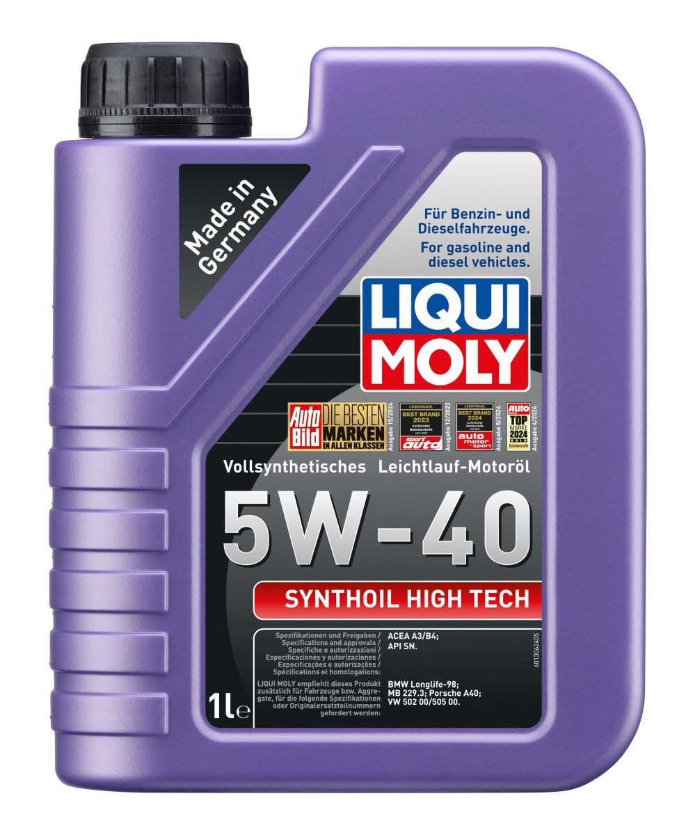 LIQUI MOLY 1306: Olio motore 1l, 5W-40 Synthoil, High Tech