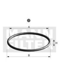 MANN-FILTER Di 108-10: Guarnizione, Filtro olio