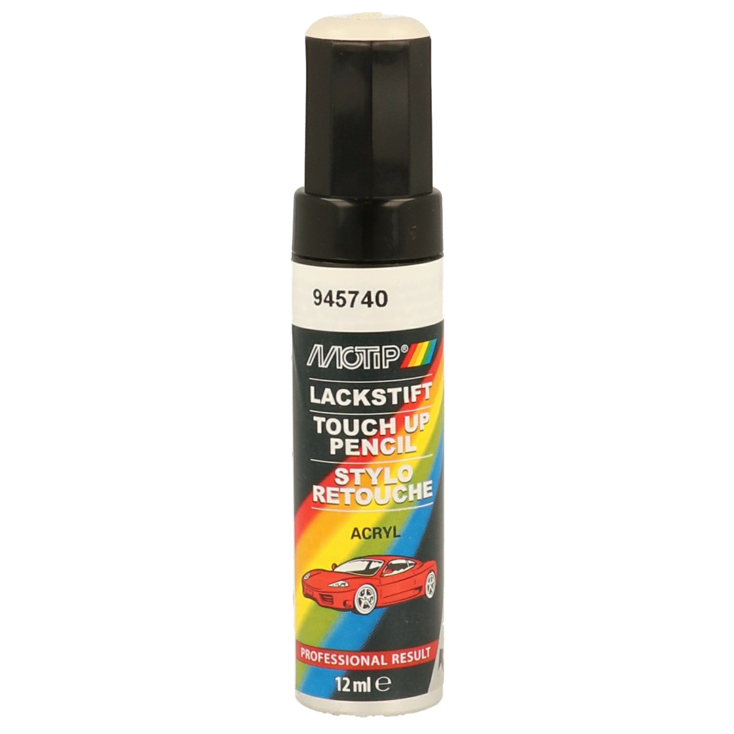 MOTIP 945740: Veicolo - Vernice combinata Black glossy 150 ml