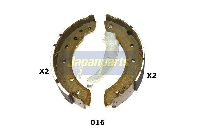 JAPANPARTS GF-016AF: Juego de zapatas de frenos Eje trasero, 203mm