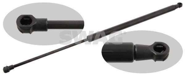 SWAG 20 92 7590 Heckklappendämpfer SWAG extra beidseitig, 543mm