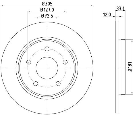 HELLA 8MP 376 802-524: Bomba de água