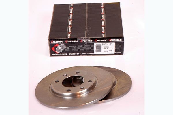 PROTECHNIC PRD5155: Disco de travão Ø: 247mm, cheio, Ø: 247mm, com parafusos