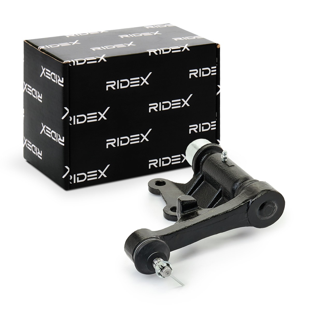 RIDEX 507I0011: Lenkzwischenhebel Vorderachse, mit Kronenmutter