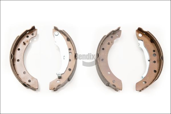 BENDIX Braking BXS1169: Juego de zapatas de frenos sin accesorios, con palanca freno de mano
