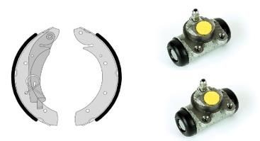 BREMBO H 61 068: Kit frenos, disco de tambor STANDARD KIT