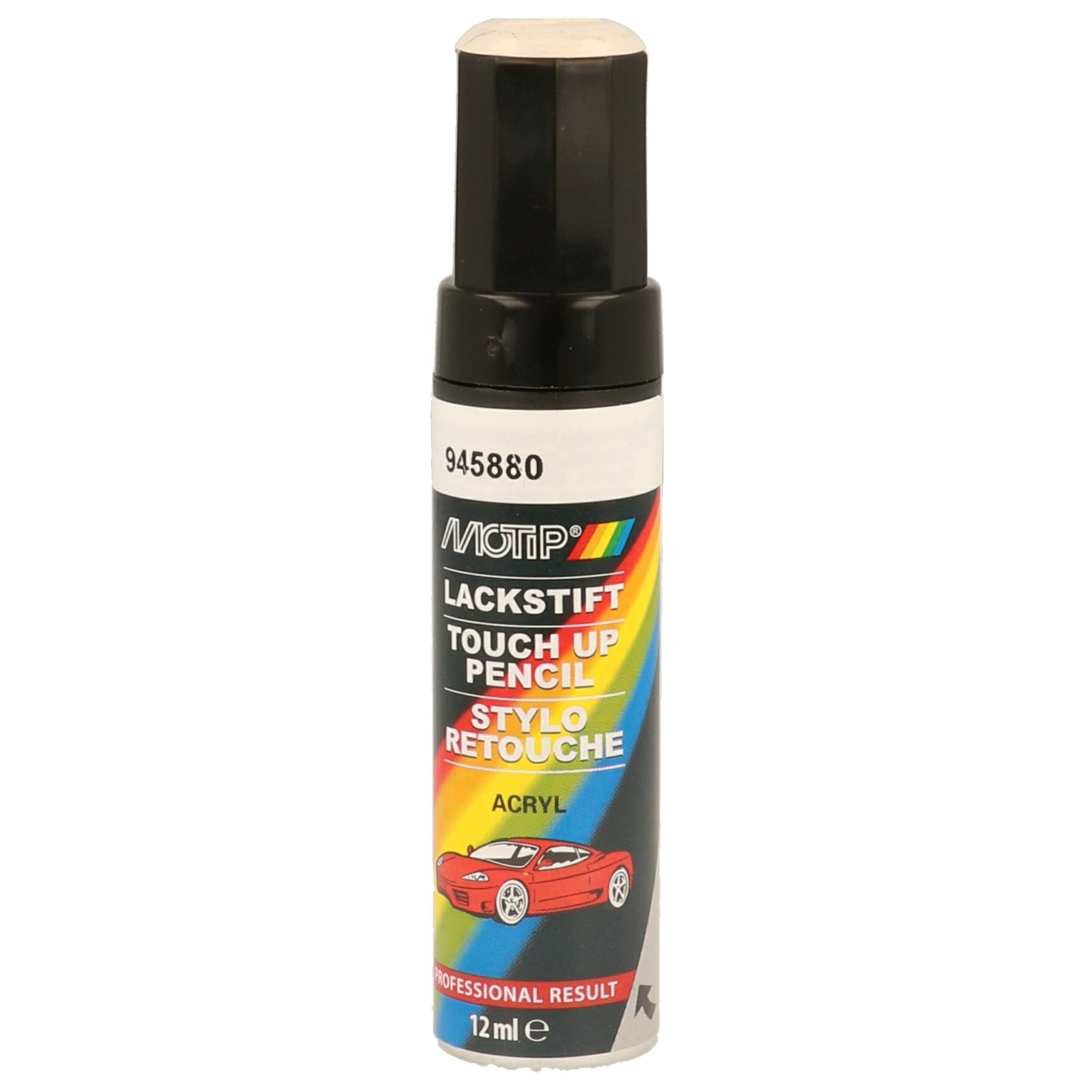 MOTIP 945880: Kombinovaný lak pre vozidlo Wheel Paint black matt 500 ml