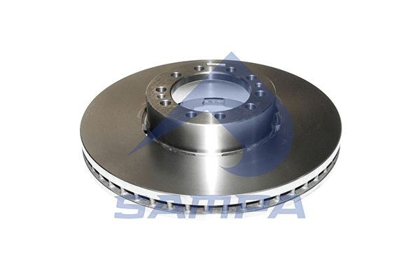 SAMPA 079.038: Disco de freno Eje delantero, Ø: 438mm, ventilación interna, Ø: 438mm