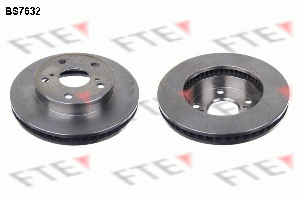 FTE BS7632: Piduriketas Ø: 255mm, sisemine õhutus, Ø: 255mm