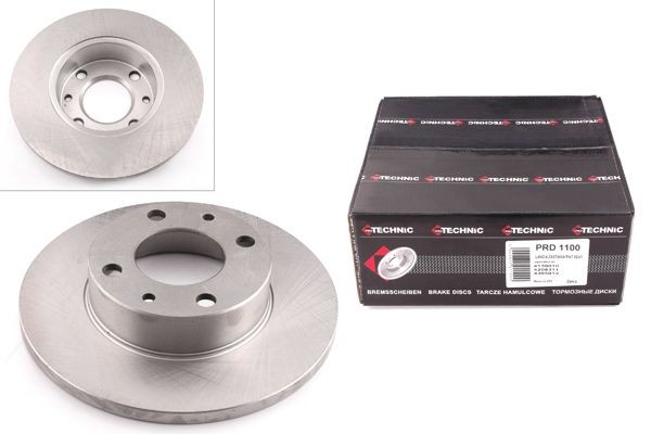 PROTECHNIC PRD1100: Brzdový kotouč R: 227mm, plný, R: 227mm, lakováno