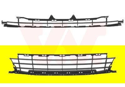 VAN WEZEL 4029599: Ventilatiegrille, bumper ** Equipart ** Voor