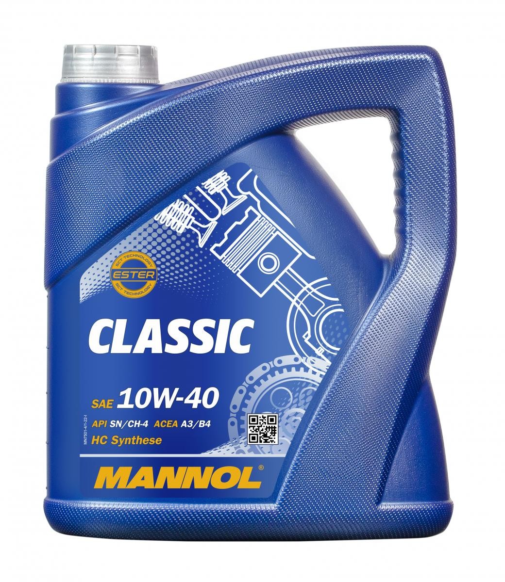 MANNOL MN7501-4: Motoröl 4l, 10W-40 ContiClassic
