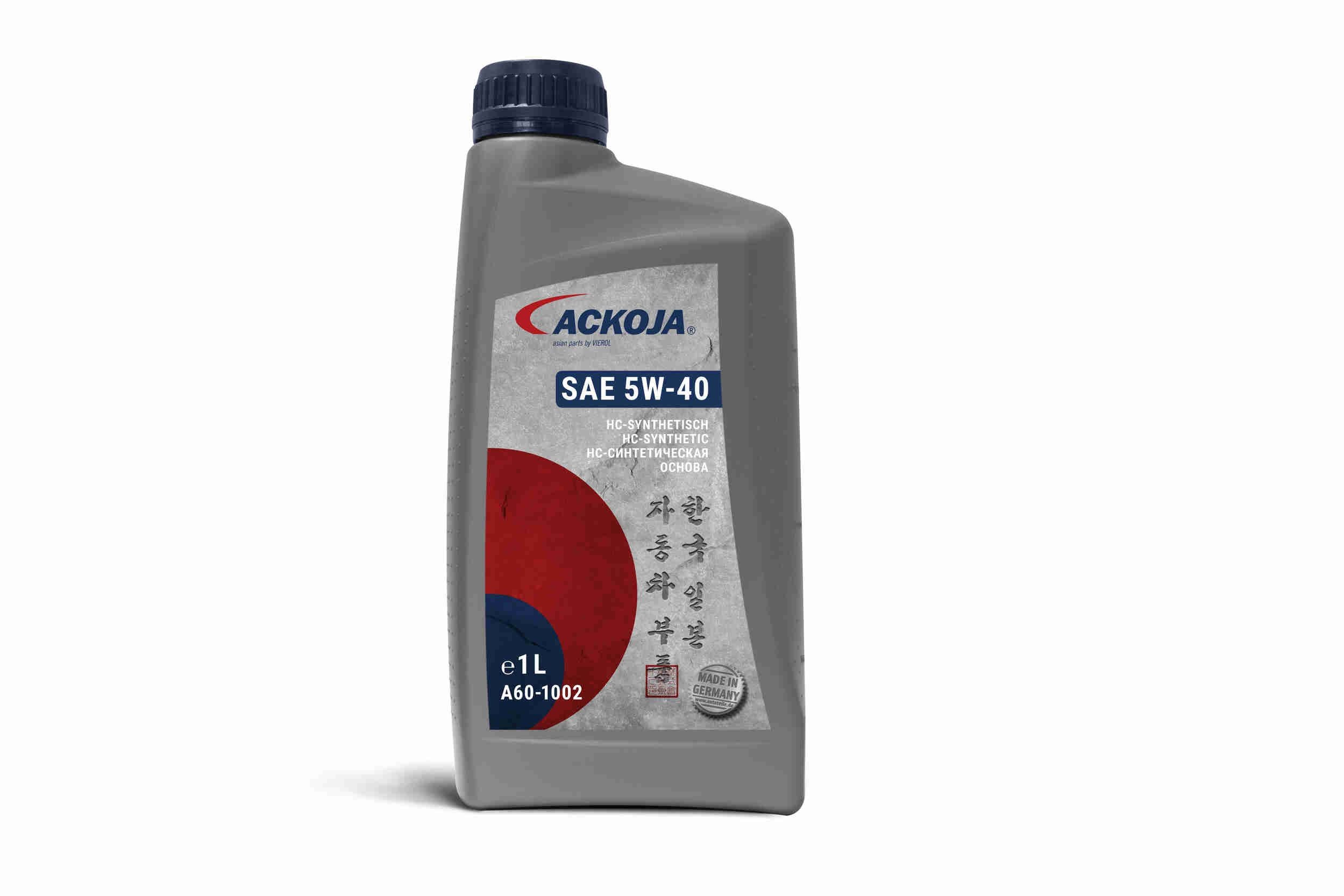 ACKOJA A60-1002: Motoröl Original Ersatzteil 1l, 5W-40