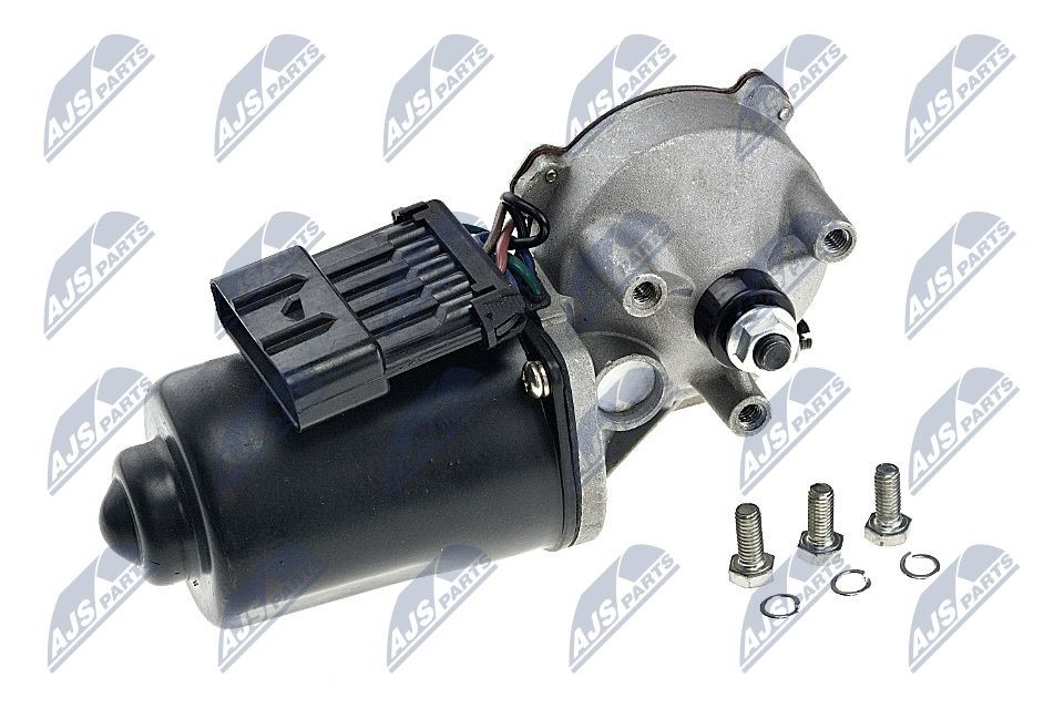 NTY ESW-PL-002: Vindrutetorkarmotor 12V, Fram