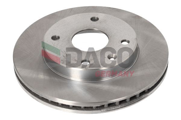 DACO Germany 605009: Disc de frână Ř: 256mm, ventilat, Ř: 256mm