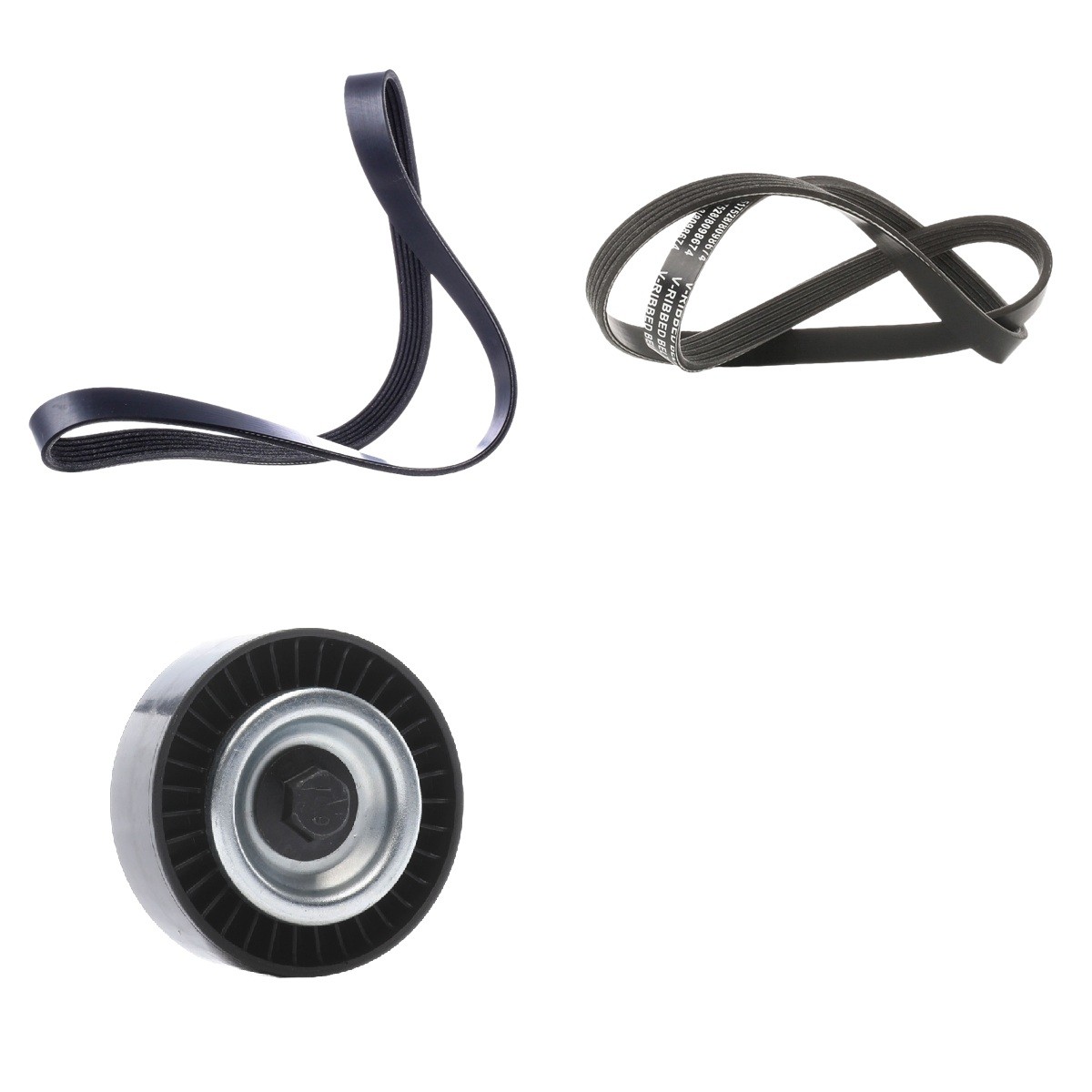 RIDEX 542R1081: Set curea transmisie cu caneluri
