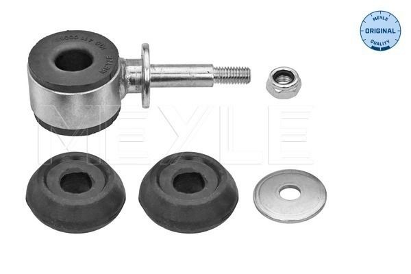MEYLE 100 411 0008/S: Brat / bieleta suspensie, stabilizator Axa fata dreapta, Axa fata stanga, 76mm, Otel, ORIGINAL Quality