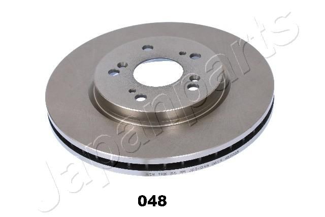 JAPANPARTS DI-W09: Disc de frână punte fata, Ř: 256mm, ventilat, Ř: 256mm