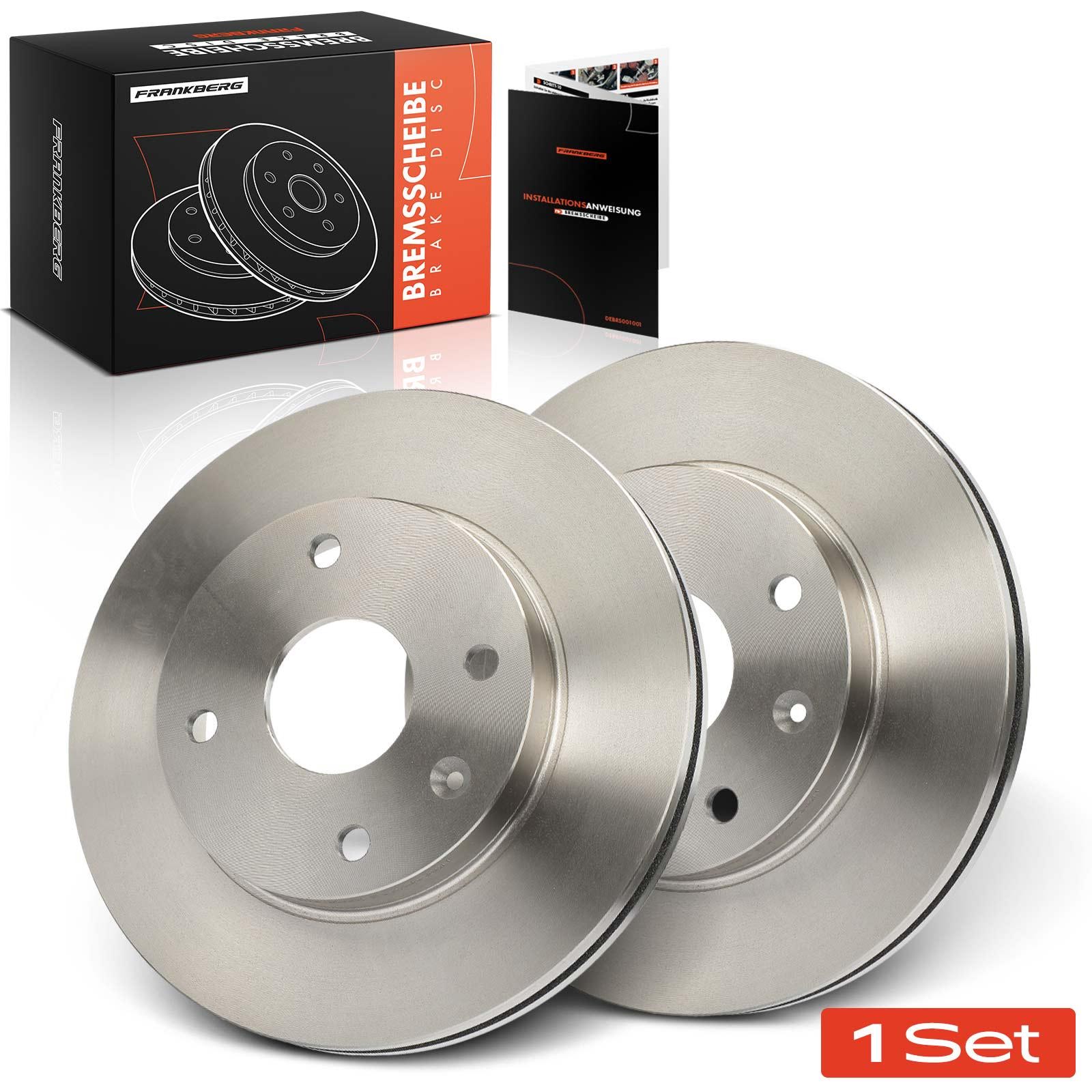 Frankberg 5481FB0033983: Disc de frână Axa fata ambele parti, Ř: 256mm, ventilat, Ř: 256mm, uns