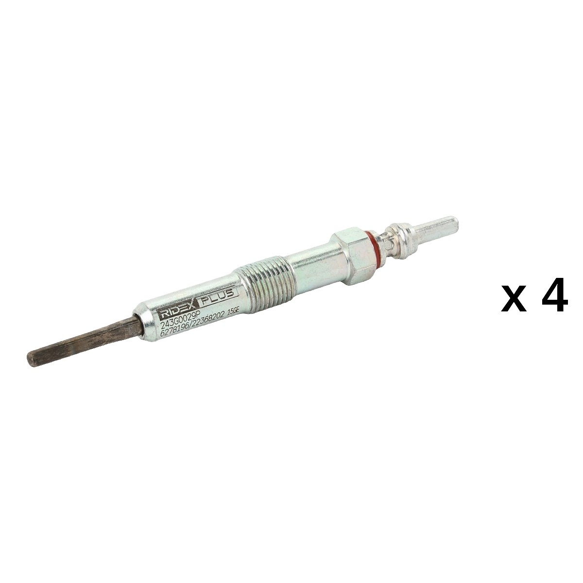 RIDEX PLUS 243G0213P: Bougie de préchauffage
