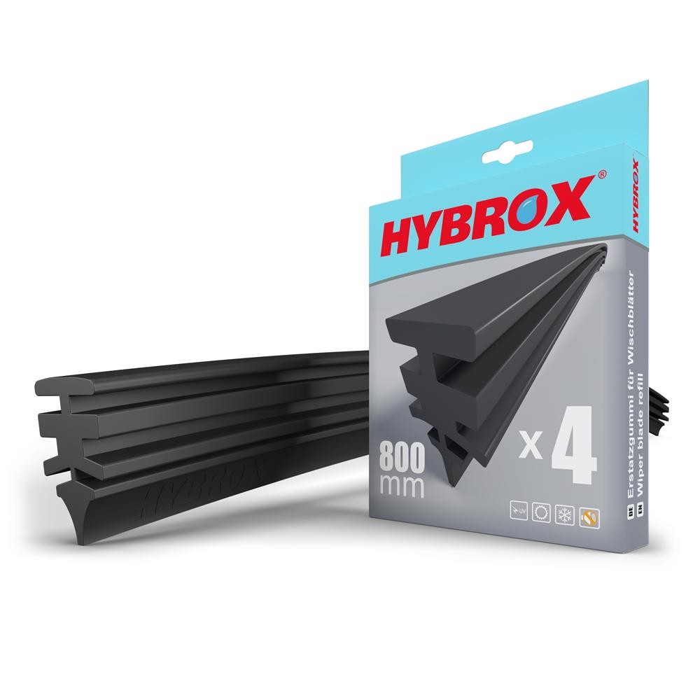HYBROX HYB-WGU-G05: Lame d'essuie-glace avant et arrière, éventuellement raccourcir la lame d'essuie-glace Swipe+ Kit