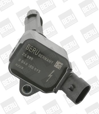 BERU ZS095: Bobina de encendido 12V, 3polos