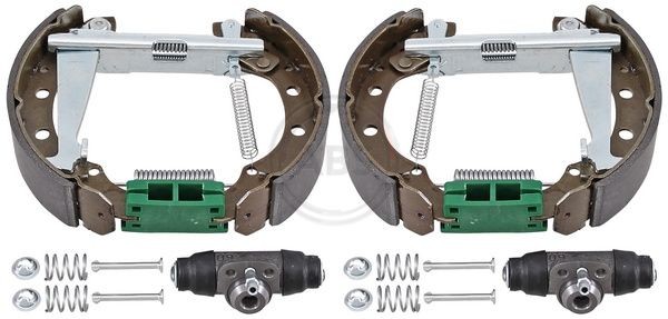 A.B.S. 111404: Kit frenos, disco de tambor con cilindro de freno de rueda, con accesorios SMARTKIT