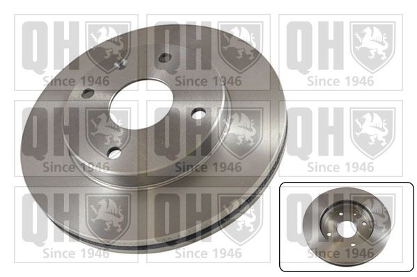 QUINTON HAZELL BDC5352: Disc de frână Ř: 256mm, ventilat, Ř: 256mm